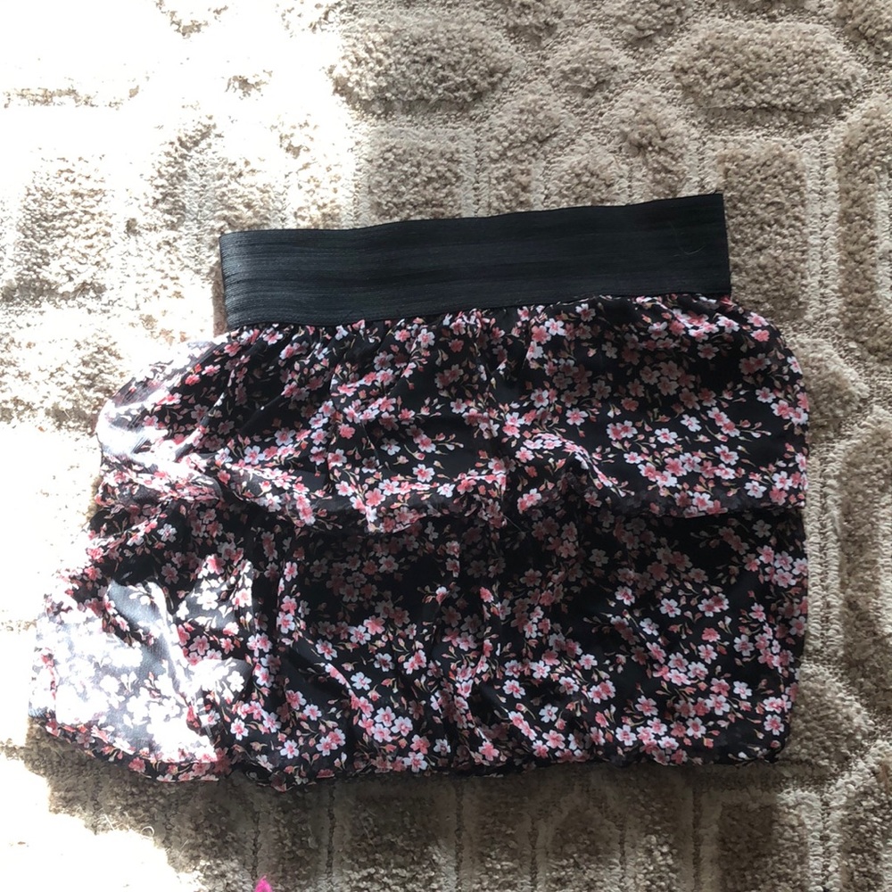 Floral skirt